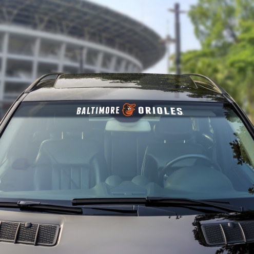 Baltimore Orioles Windshield Decal