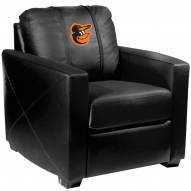 Baltimore Orioles XZipit Silver Club Chair with Bird Logo