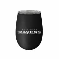 Baltimore Ravens 10 oz. Stealth Blush Wine Tumbler