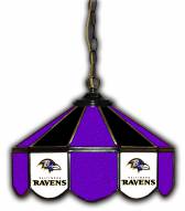 Baltimore Ravens 14" Glass Pub Lamp