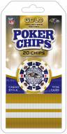Baltimore Ravens 20 Piece Poker Chips