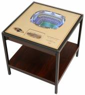 Baltimore Ravens 25-Layer StadiumViews Lighted End Table