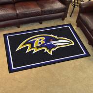 Baltimore Ravens 4' x 6' Area Rug