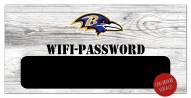 Baltimore Ravens 6" x 12" Wifi Password Sign