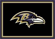 Baltimore Ravens 6' x 8' NFL Team Spirit Area Rug
