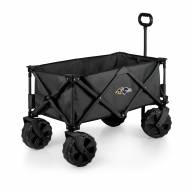 Baltimore Ravens Adventure Wagon with All-Terrain Wheels