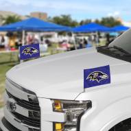 Baltimore Ravens Ambassador Car Flags