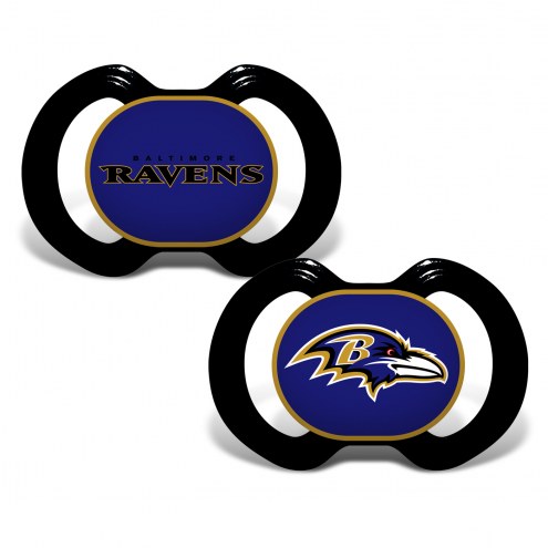 Baltimore Ravens Baby Pacifier 2-Pack