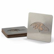 Baltimore Ravens Boasters Stainless Steel Coasters - Set of 4
