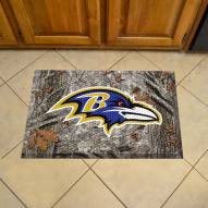 Baltimore Ravens Camo Scraper Door Mat