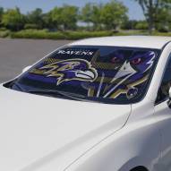 Baltimore Ravens Car Sun Shade