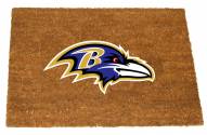 Baltimore Ravens Colored Logo Door Mat