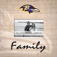 Baltimore Ravens Family Picture Frame