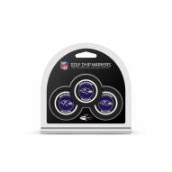 Baltimore Ravens Golf Chip Ball Markers