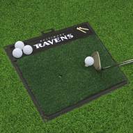 Baltimore Ravens Golf Hitting Mat