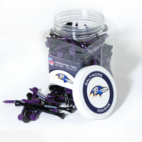 Baltimore Ravens 175 Golf Tee Jar