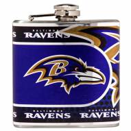 Baltimore Ravens Hi-Def Stainless Steel Flask