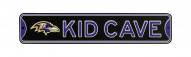 Baltimore Ravens Kid Cave Street Sign