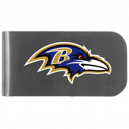 Baltimore Ravens Logo Bottle Opener Money Clip