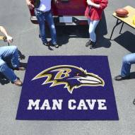Baltimore Ravens Man Cave Tailgate Mat
