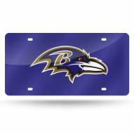 Baltimore Ravens NFL Laser Cut License Plate