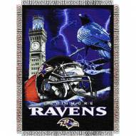 Baltimore Ravens NFL Woven Tapestry Throw