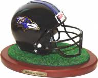 Baltimore Ravens Collectible Football Helmet Figurine