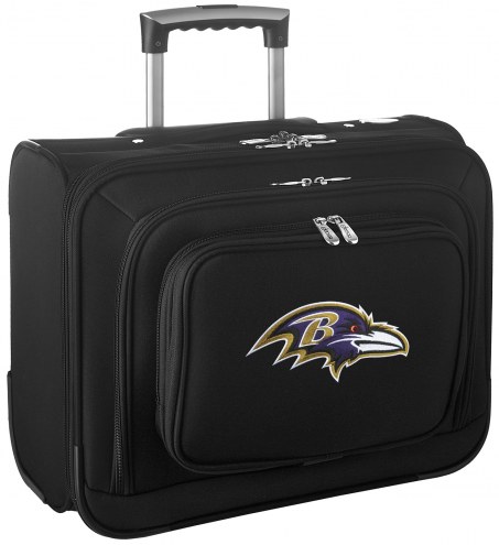 Baltimore Ravens Rolling Laptop Overnighter Bag
