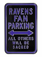 Baltimore Ravens Sacked Parking Sign