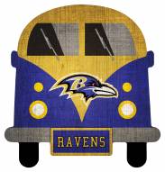 Baltimore Ravens Team Bus Sign