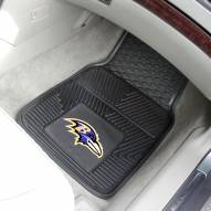 Baltimore Ravens Vinyl 2-Piece Car Floor Mats