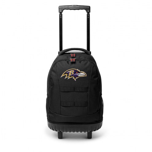 NFL Baltimore Ravens Wheeled Backpack Tool Bag