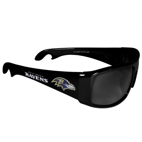 Baltimore Ravens Wrap Bottle Opener Sunglasses