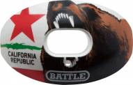 Battle Sports Oxygen California State Flag Lip Protector Mouthguard