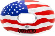Battle Sports Oxygen Chrome USA Flag Lip Protector Mouthguard