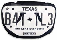 Battle Sports Texas License Plate Adult Football Back Plate
