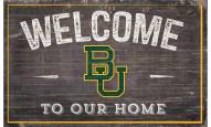 Baylor Bears 11" x 19" Welcome to Our Home Sign
