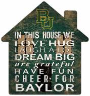 Baylor Bears 12" House Sign