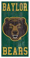 Baylor Bears 6" x 12" Heritage Logo Sign