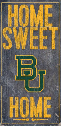 Baylor Bears 6&quot; x 12&quot; Home Sweet Home Sign