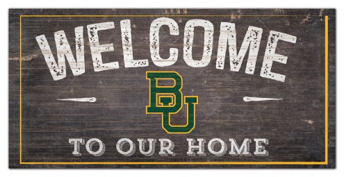 Baylor Bears 6&quot; x 12&quot; Welcome Sign