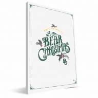 Baylor Bears 8" x 12" Merry Little Christmas Canvas Print