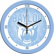 Baylor Bears Baby Blue Wall Clock