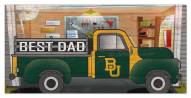 Baylor Bears Best Dad Truck 6" x 12" Sign