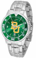 Baylor Bears Competitor Steel AnoChrome Color Bezel Men's Watch