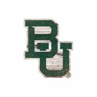 Baylor Bears Distressed Logo Cutout Sign