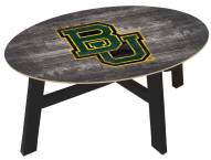 Baylor Bears Distressed Wood Coffee Table