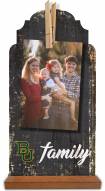 Baylor Bears Family Tabletop Clothespin Picture Holder