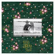 Baylor Bears Floral 10" x 10" Picture Frame