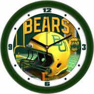Baylor Bears Football Helmet Wall Clock